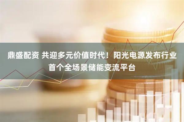 鼎盛配资 共迎多元价值时代！阳光电源发布行业首个全场景储能变流平台